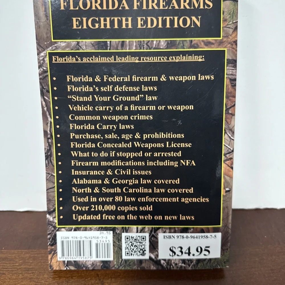 Florida Firearms : Law, Use and Ownership, Eighth Edition by Jon Gutmacher‎